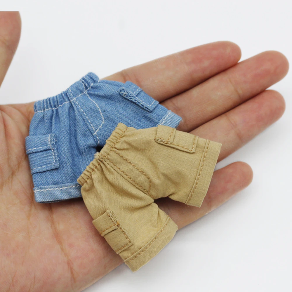 1pcs ob11 Cute Shorts Jeans For Obitsu 11 Doll, 1/12 BJD GSC Doll