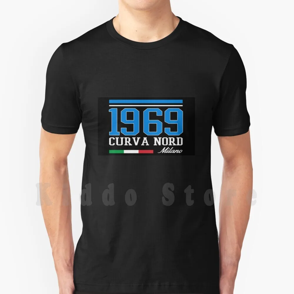 1969 T Shirt Uomo Cotone Cotone S-6Xl Curva Nord Curva Nord 1969 Italia Inter Fans Club Love Goal Grafica