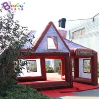 Giant 6x4x5M Inflatable Pub House For Outdoor / Inflated Tavern / Summer Blow-up Bar Tent With Free Blower - BG-A1246 2