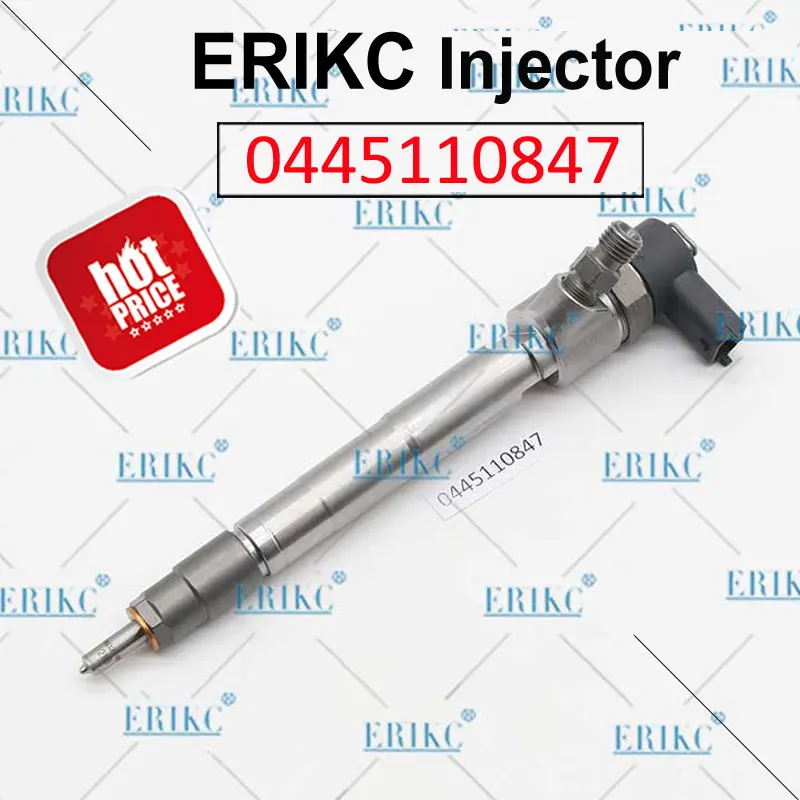 ERIKC 0445110847 адаптера топливной форсунки коллектора системы впрыска топлива 0 445 110 847 впрыска топлива Тип дизельный устройство впрыска масла 0445 110 847 для Bosch