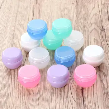 

12Pcs 20g Mushroom Bottles Cream Jar Travel Containers with Sealed Lid Perfect for Beauty Cosmetic