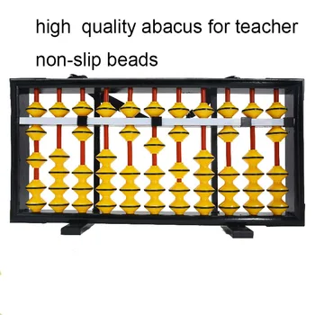 

High quality 11 column wood hanging non-slip Abacus big size Chinese soroban Tool In Mathematics Education for teacher XM03