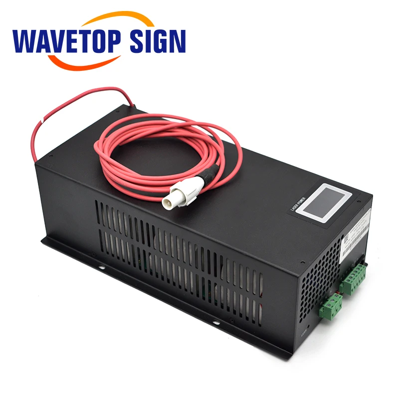 WaveTopSign MYJG-150W CO2 лазерный источник питания 130-150 Вт для CO2 Лазерная гравировальная и режущая машина