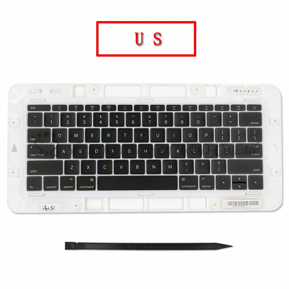 Lot De Touches De Clavier De Rechange Pour MacBook Pro 13" A1708 – Disposition Française AZERTY - 4