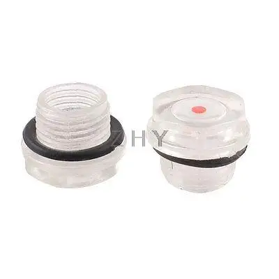 

2 x Air Compressor Fittings Plastic Oil Tank Level Indicator Sight Glass 16mm