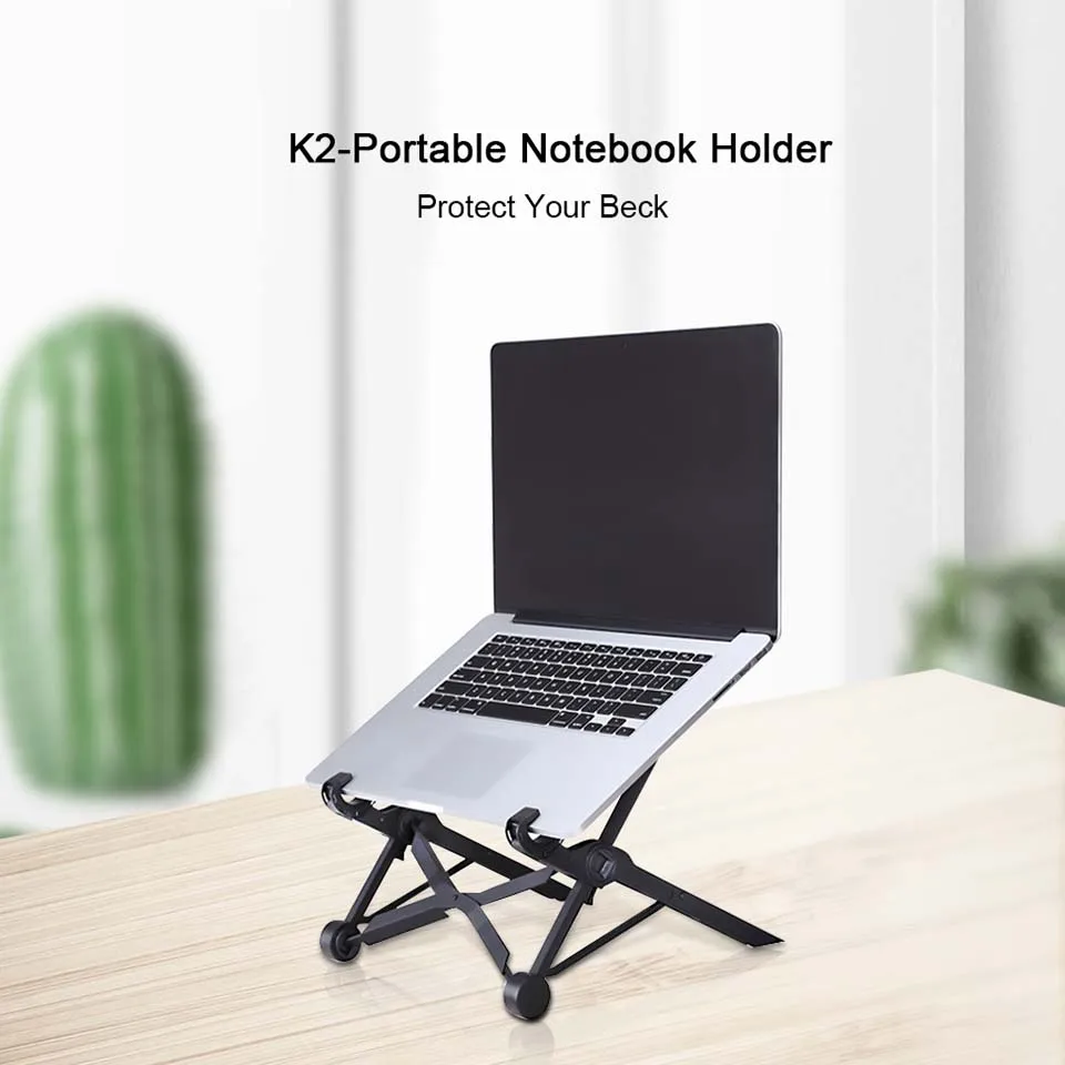 Foldable Laptop Stand Adjustable Support Bracket Portable Laptop Notebook Tablet Holder for Macbook Gaming Pad Work