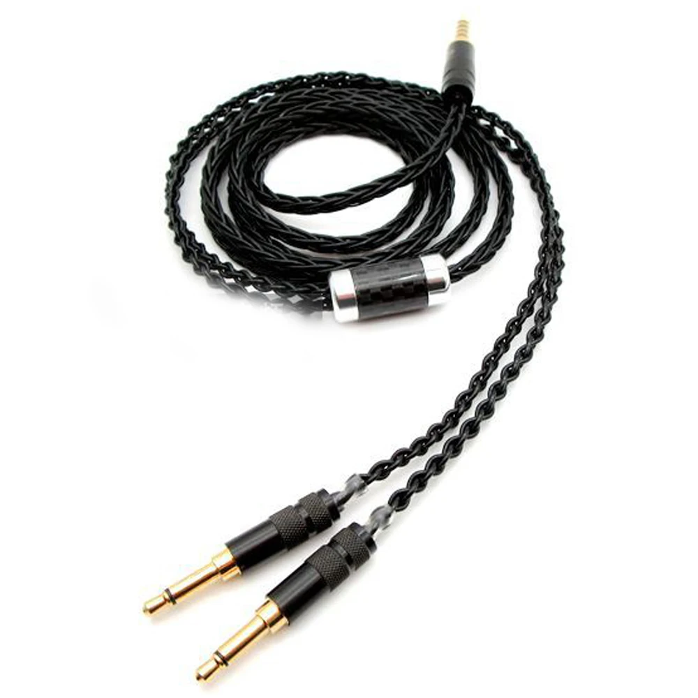 8 Cores 2 5 3 5MM 4 4mm Balanced Upgrade Cable for Denon AH D7200 AH D5200 d9200 Headphone