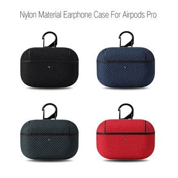 

For AirPods Pro Earphone Case Waterproof Nylon Cloth Protective Cover For Apple Air Pods Pro Bluetooth Wireless Charging Box