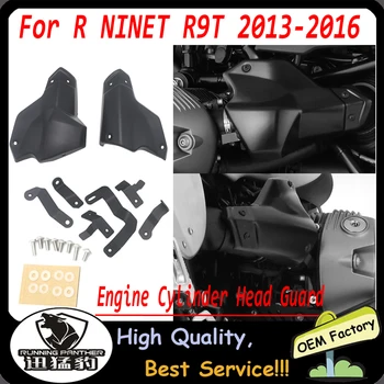

Motorcycle Dust Injection Engine Cylinder Head Guard Cover Protector Matte Black For BMW R NINET R9T R 9 T 2013-2016