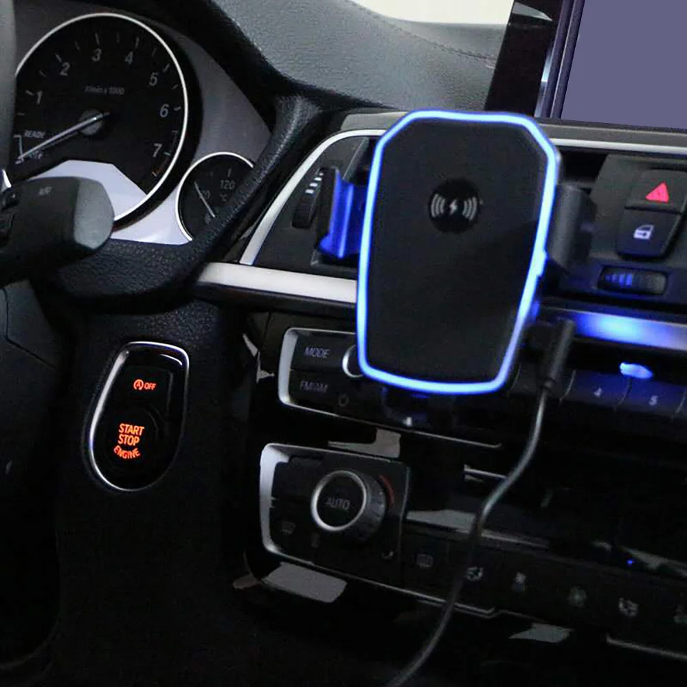 Беспроводное Автомобильное зарядное устройство AOSHIKE держатель для телефона с