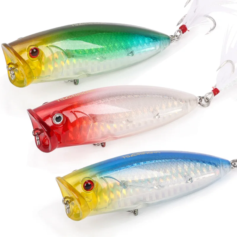 

Trulinoya Dw14 Hit Water Wave Climb 80 Mm/20G Water Surface Lace-up Feather Wave Climb Lure Hard Bait