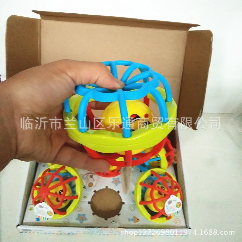 Jia zhi 3362, Детский мягкий силконе, фитнес-мяч, гимнастический мяч, ручной мяч, погремушка, колокольчик, игрушка, мяч, прорезыватель