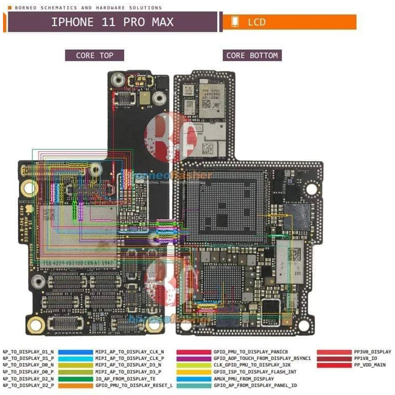 Онлайн-аккаунт схема Борнео цифровой код PCB bitmaps для iPhone Samsung Huawei программное