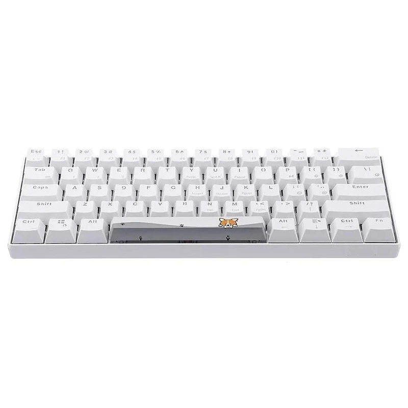 PBT Space Keycaps механическая клавиатура DIY Keycap(6.25U Space Keycap)-Little Greyhound
