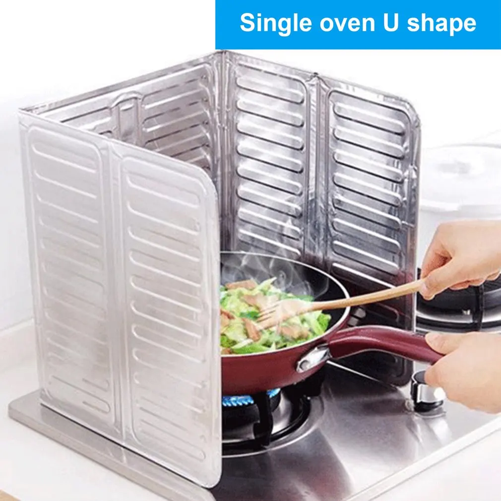 

New Kitchen Oil baffle Oil Splash Guard Splatter Kichen Accessories Screen Cover Anti Splatter Guard Shield Kitchen Dropshipping