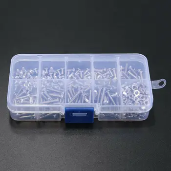 

340pcs A2 Stainless Steel M3 Socket Button Hex Screws Assortment Kit W/ Hex Nut Brand New And High Quality 2020 New Arrival