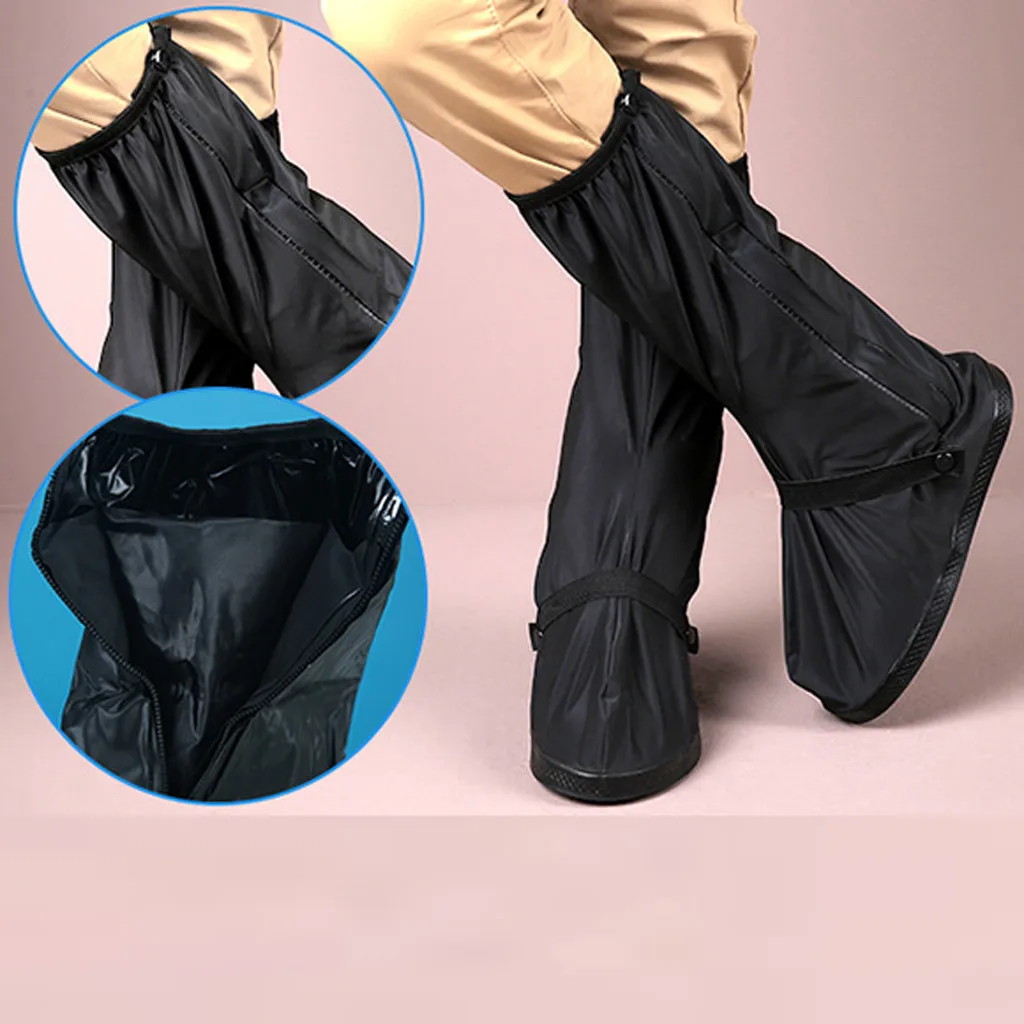 Открытый Чехол для ПВХ дождливый день водонепроницаемый утолщение Нескользящая одежда покрытие для ног мужская обувь водонепроницаемый чехол# H20