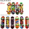 10 Pcs / 2Pcs Finger Board Tech Truck Mini Skateboards Alloy Stent Party Favors Gift 1