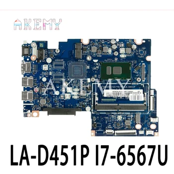 

LA-D451P Laptop motherboard For Lenovo YOGA 510-14ISK Flex4-1470 original mainboard I7-6567U