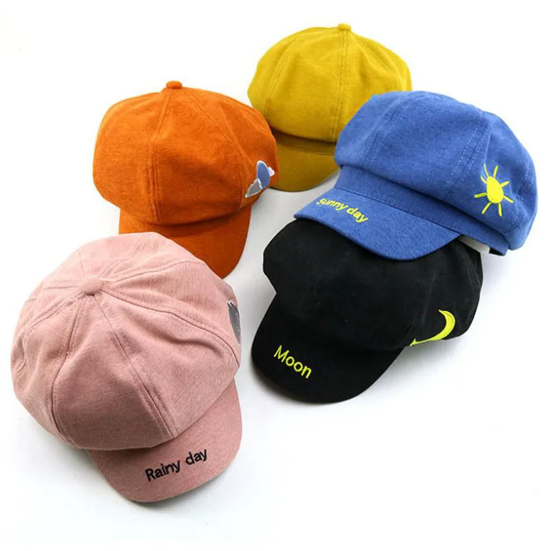 old autumn Painter's hat Child berets 