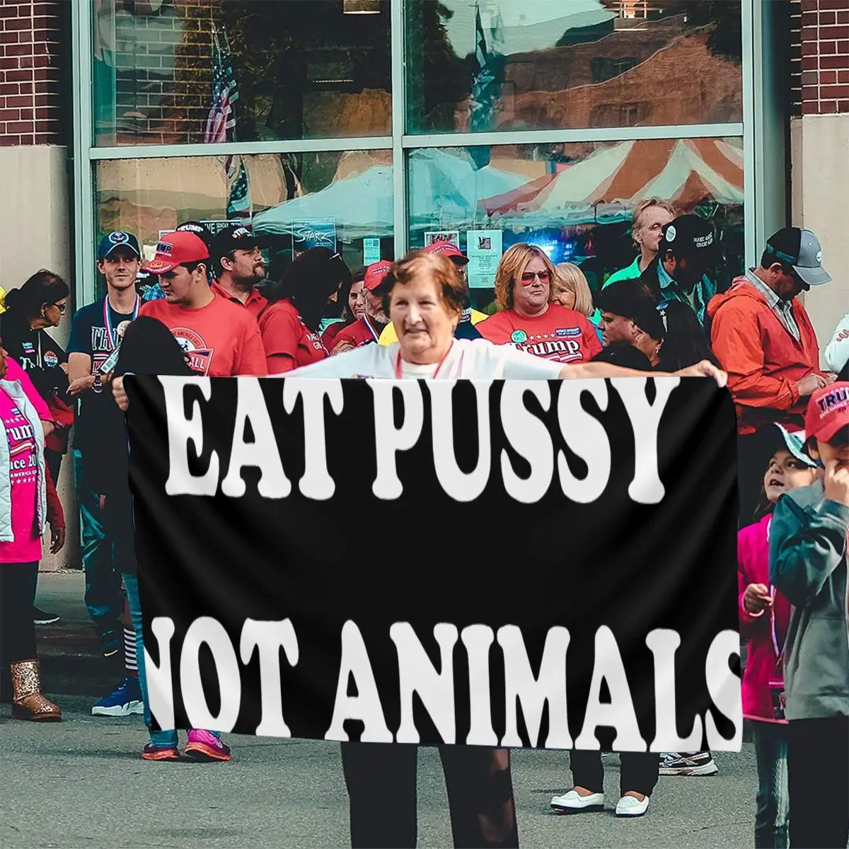 Eat Pussy Not Animals забавная футболка для Вегетарианская V Одежда высшего качества