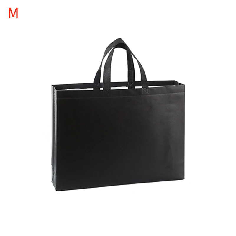 Зеленый New Women Foldable Shopping Bag Reusable Eco Tote Pouch Large Unisex Fabric Non-woven Shopper Bags Travel Grocery Shopping Bags - Цвет: Зеленый