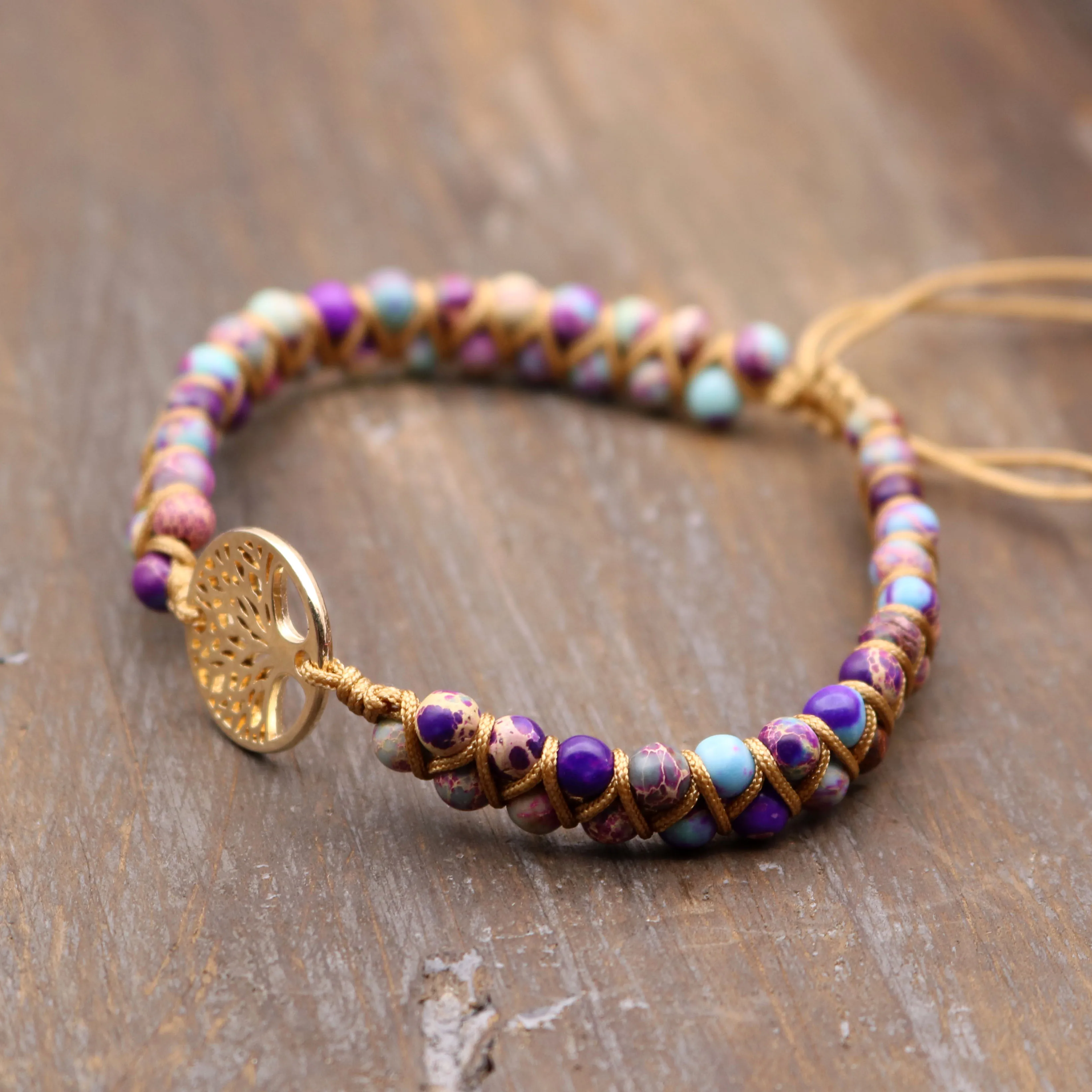 Браслет ручной работы в стиле бохо плетеный браслет для влюбленных йоги друзей