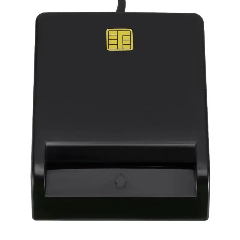 USB 2,0 считыватель смарт-карт Превосходное качество умелое производство для DNIE ATM CAC IC ID Bank sim-карты Windows Linux