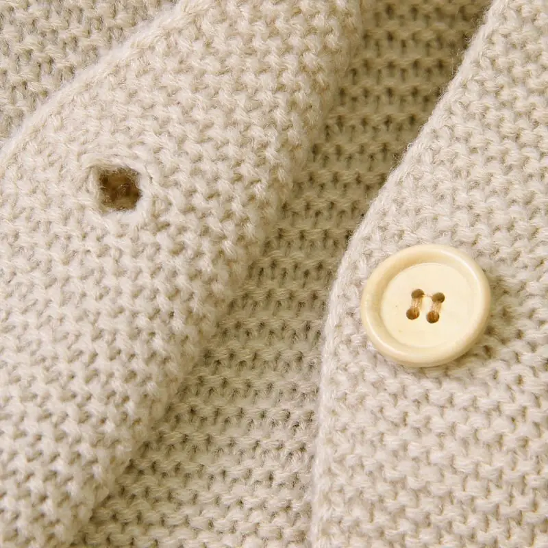 Комплект для малышей от 0 до 24 месяцев; одежда для малышей; детский весенний кардиган для маленьких мальчиков и девочек; вязаный свитер в полоску с принтом; Повседневная Верхняя одежда