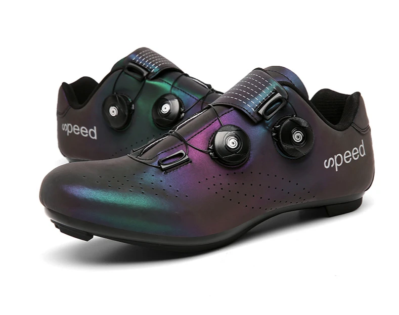 FAD SPEED road cycling shoes men's road bike shoes ultralight bicycle sports shoes self-locking professional breathable Luminous