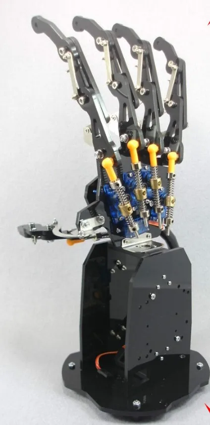 right palm with base 5DOF Bionic робот коготь/захват/манипулятор/держатель/робот/автомобильные аксессуары/DIY - Цвет: right palm with base