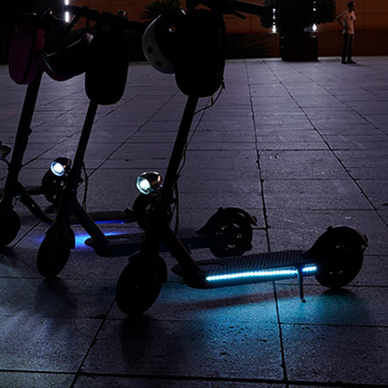 Новейший 2 шт. светодиодный светильник полоса шасси лампа водонепроницаемый аксессуар для Xiaomi M365 скутер