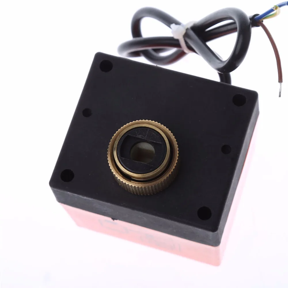 DN15 / DN20 / DN25 motorized electric 2-way brass ball valve DN20 AC 220V 2 way 3 wire -with actuator cable for gas water oil