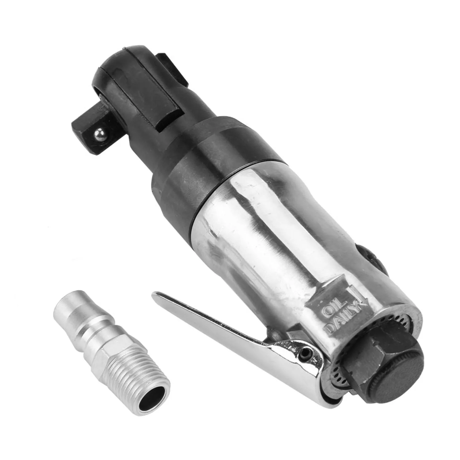 Pneumatic Ratchet Wrench 1/4" 3/8" Square Drive CCW CW Straight Shank Mini Car Tools Japanese Connector