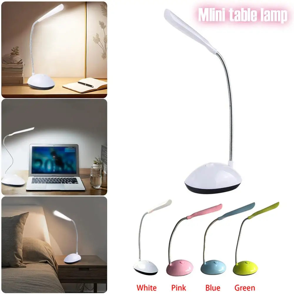 

Powered Night Light Battery LED 360 Degree Rotating Table Lamp Eye Protection Reading Book Lights for Children