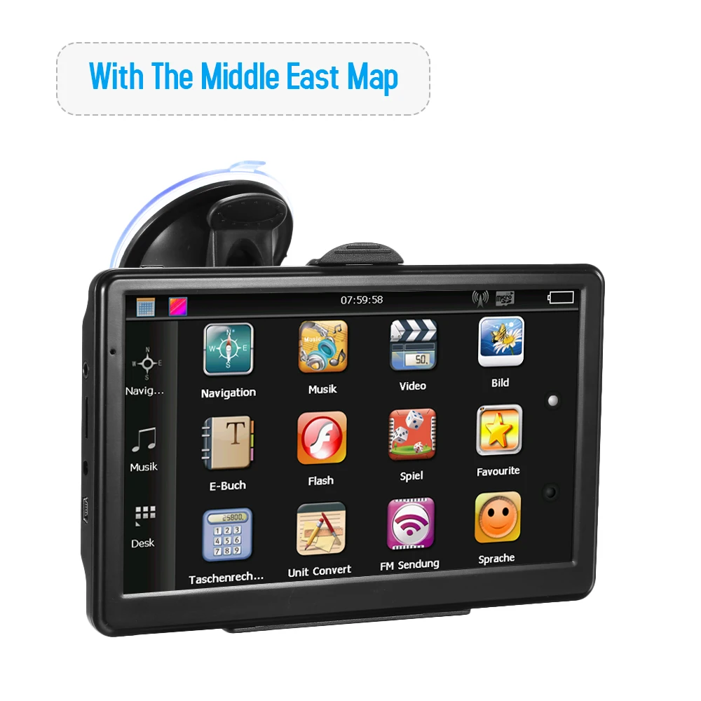 Discount 7" HD Touch Screen Car Stereo Radio Player Car Portable GPS Navigator GPS Navigation System 8GB 256MB With FM Transmitter Map 1 Discount 7" HD Touch Screen Car Stereo Radio Player Car Portable GPS Navigator GPS Navigation System 8GB 256MB With FM Transmitter Map 1