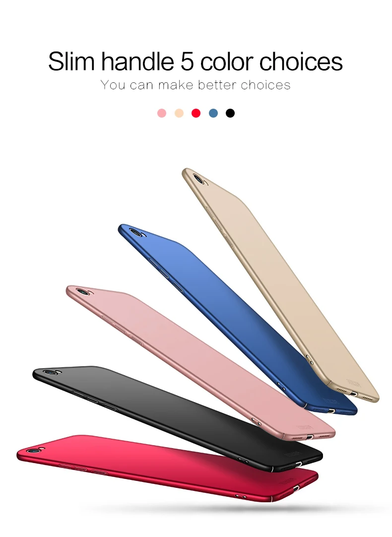 Для Xiaomi Redmi Примечание 5A чехол MOFi задняя крышка ПК Жесткий Coque для Xiaomi Redmi Примечание 5A Чехлы для мобильных телефонов