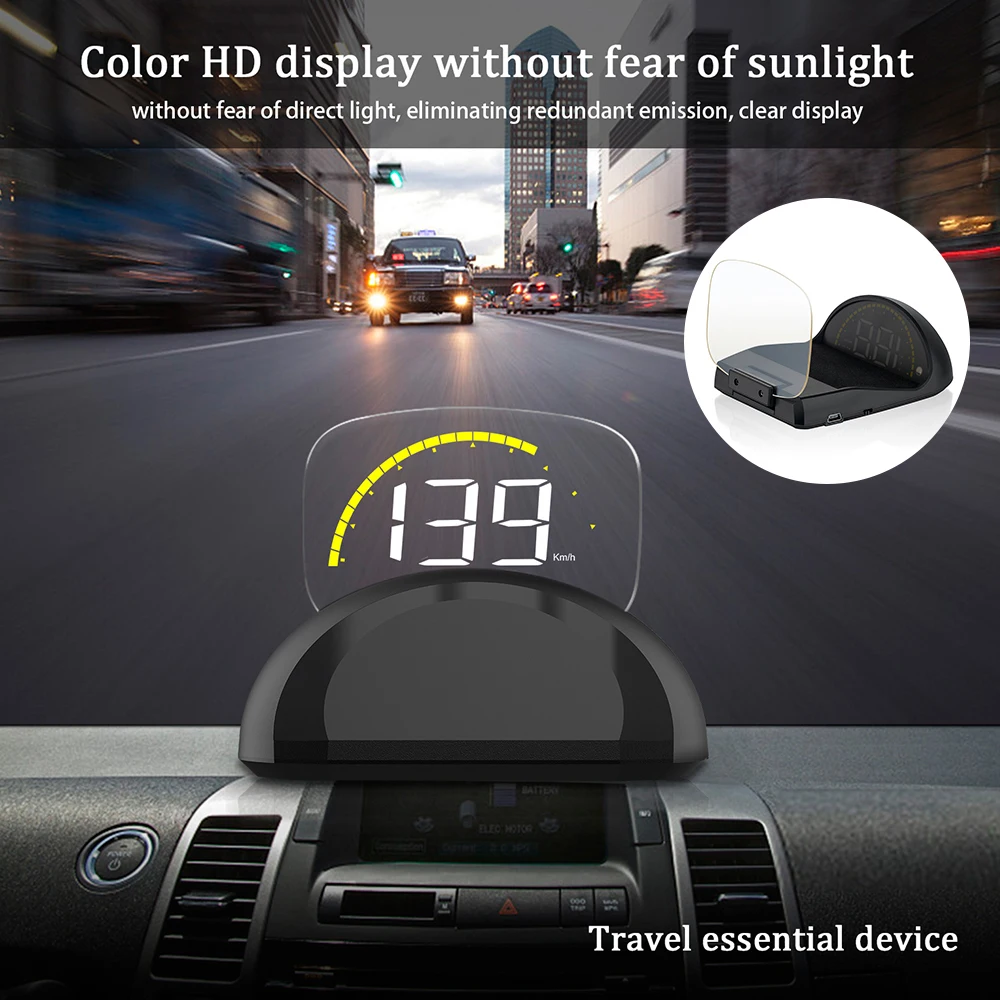 Новое поступление C700s автомобильный Hud Дисплей Obdii+ gps система превышения скорости Предупреждение ющее зеркало цифровой проекционный Автомобильный дисплей