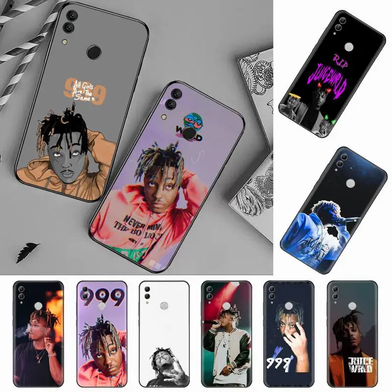 

USA singer Rapper Juice Wrld Black Phone Case For Huawei Honor view 7a5.45inch 7c5.7inch 8x 8a 8c 9 9x 10 20 10i 20i lite pro