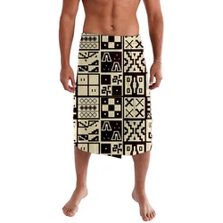Fashion Light Sublimation Print Samoa Fiji Clothing Undertake Custom Printing Ethnic Style Polynesian Tribal Clothing
