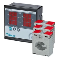 Samwha-Dsp SEM-06 Digital Multimeter, Three Phase Volt(L-L),(L-N), Ampere ,Frequency, Phase Sequence Display Panel Meter 12 in 1 2