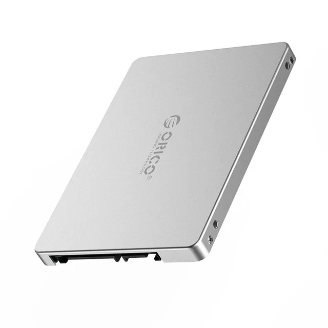 ORICO алюминиевый 2,5 M.2 NGFF/MSATA-SATA адаптер конвертер высокая скорость 6 Гбит/с Поддержка 2230 2242 2260 2280 M.2 SSD MSATA/M.2 B-Key