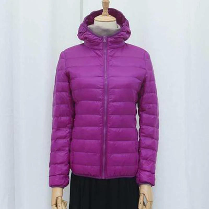 NewBang Brand 7XL 8XL Women\'s Down Coat Ultra Light Down Jacket Women Hooded Female Big Size Winter Feather Warm Jacket