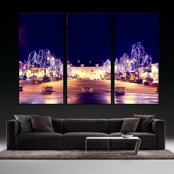 

Modern Colorful Photo Picture city Room Decor 3 pcs Cities Canvas Art Painting Picture Photo Living Room Bedroom Decor
