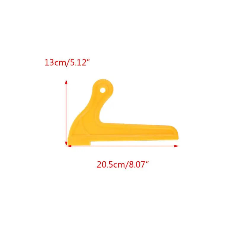 Yellow Safety Hand Protection Sawdust Wood Saw Push Stick for Woodworking Tools for tools