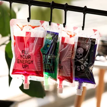 

Halloween Decoration Accessories Drink Bags Horror Horrifying Props for Festival Party JS22