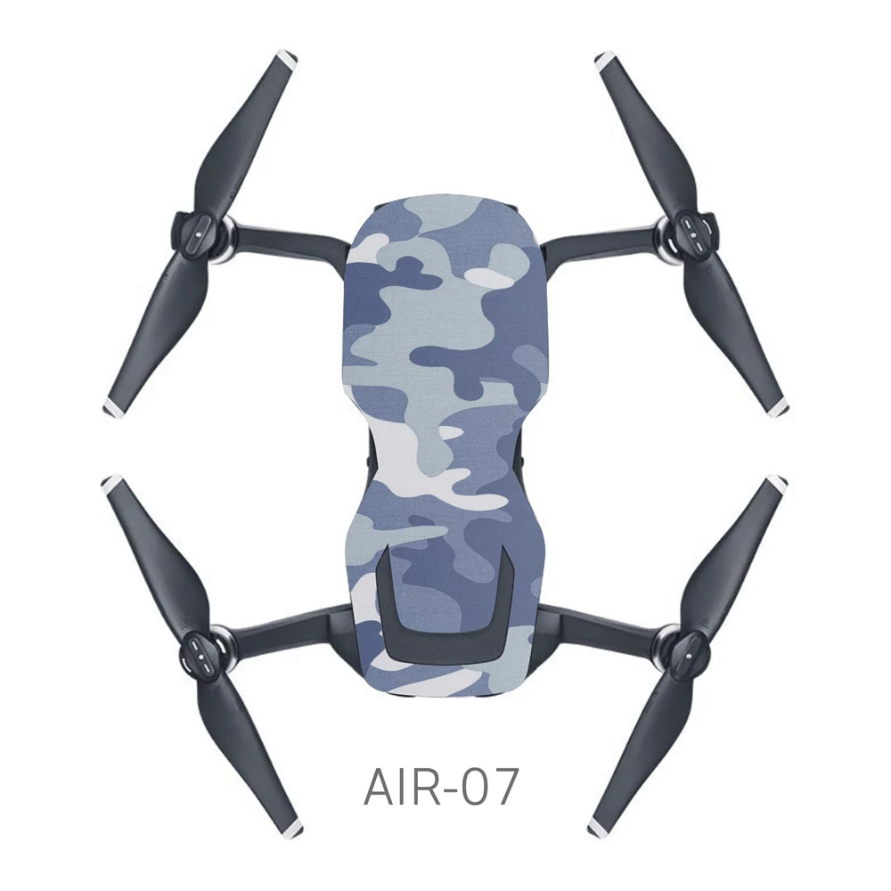 Водонепроницаемый стикер наклейка кожный чехол для DJI Mavic Air Drone аксессуары красочные ПВХ кожи для тела оболочки батареи запасные части - Цвет: AIR-07