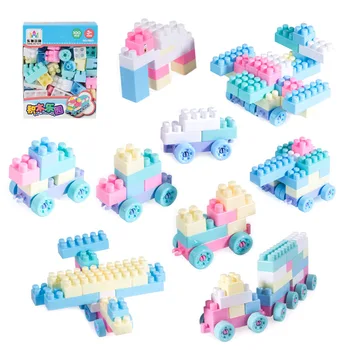 

100Pcs Children Large Particle Building Blocks Boxed Jigsaw Diy Toy Building Blocks Accessories Unisex Creative Bricks
