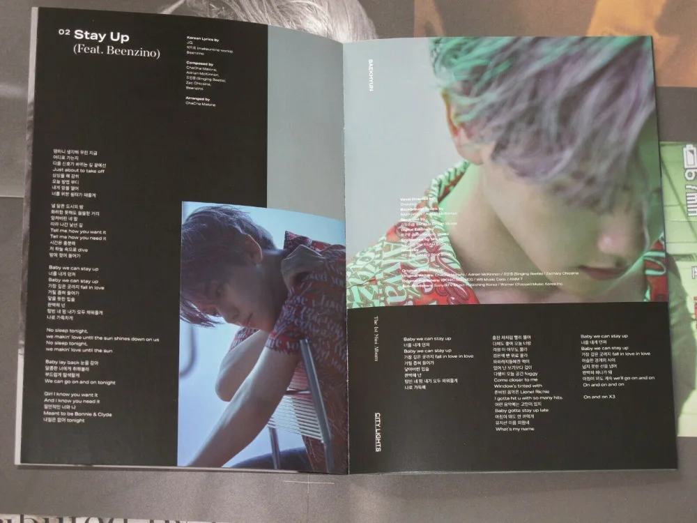 EXO 伯贤亲笔签名迷你1 City Lights  14