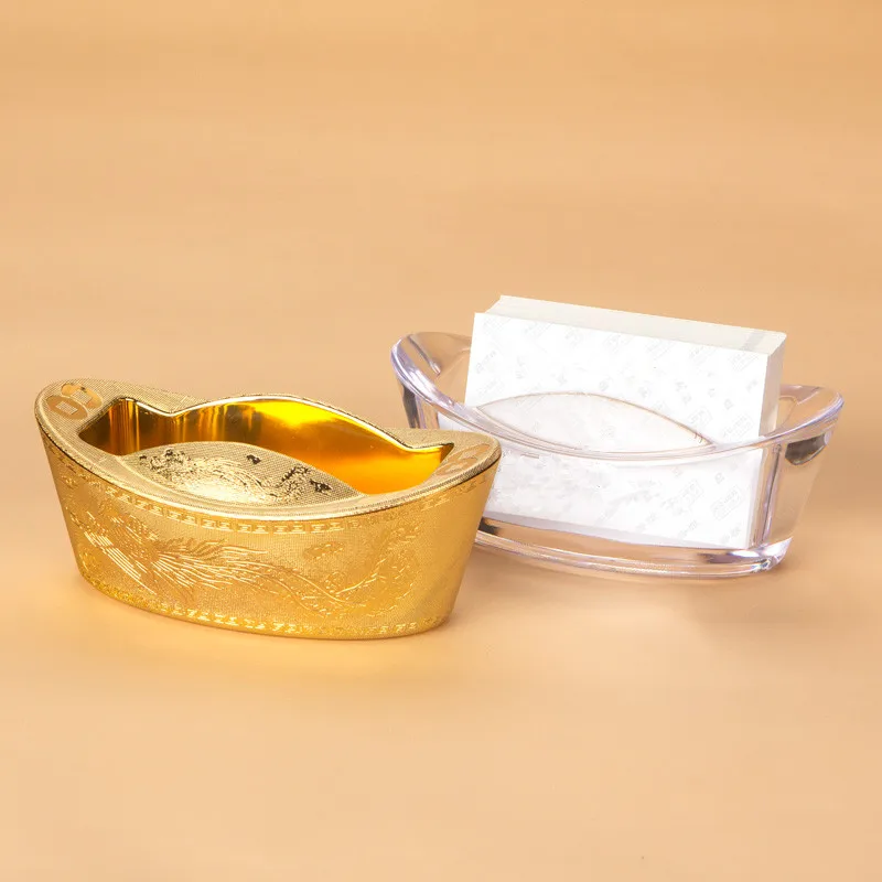 Акриловый прозрачный держатель для карт cornutopia золотая коробка хранения стеллаж